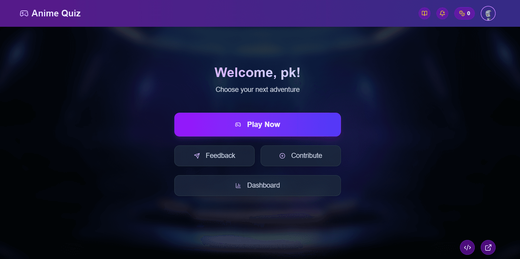 Anime Quiz Platform